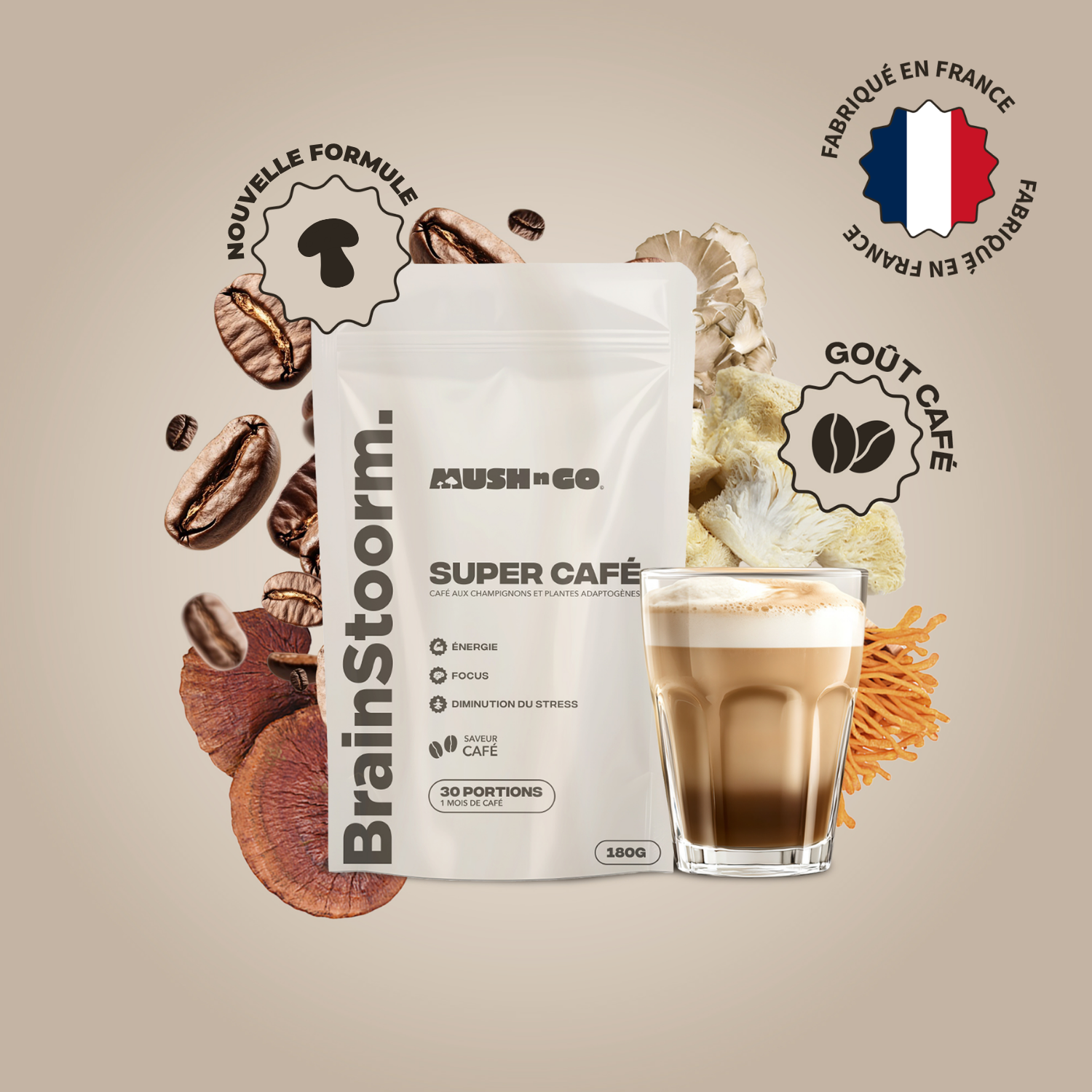MushNGo Brainstoorm Coffee