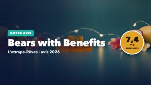 Oursons gummies dorés et fruits de la passion, notre avis sur Bears with Benefits, note 7,4/10